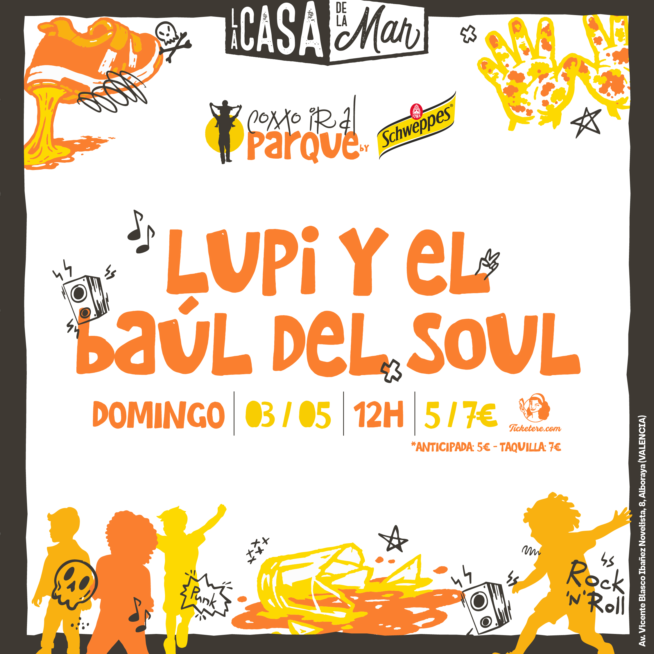 Cartel de LUPI Y EL BAÚL DEL SOUL
