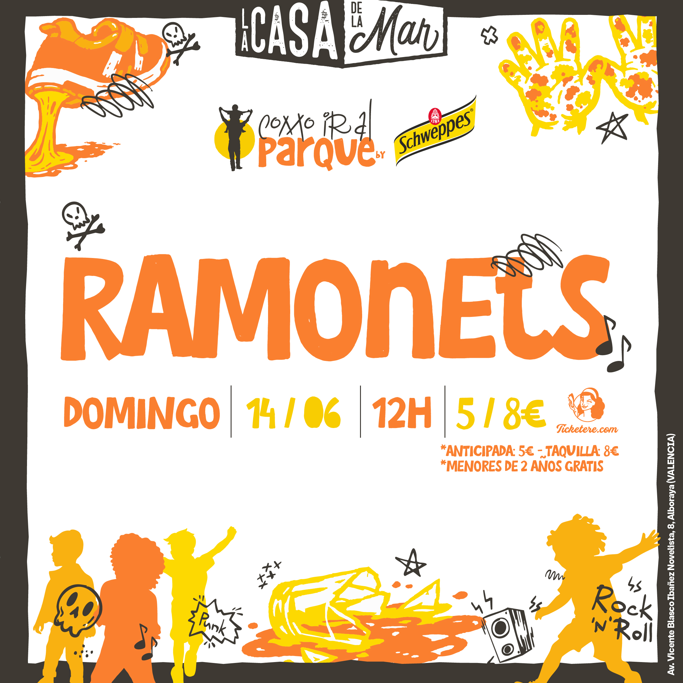 Cartel de COMO IR AL PARQUE: RAMONETS
