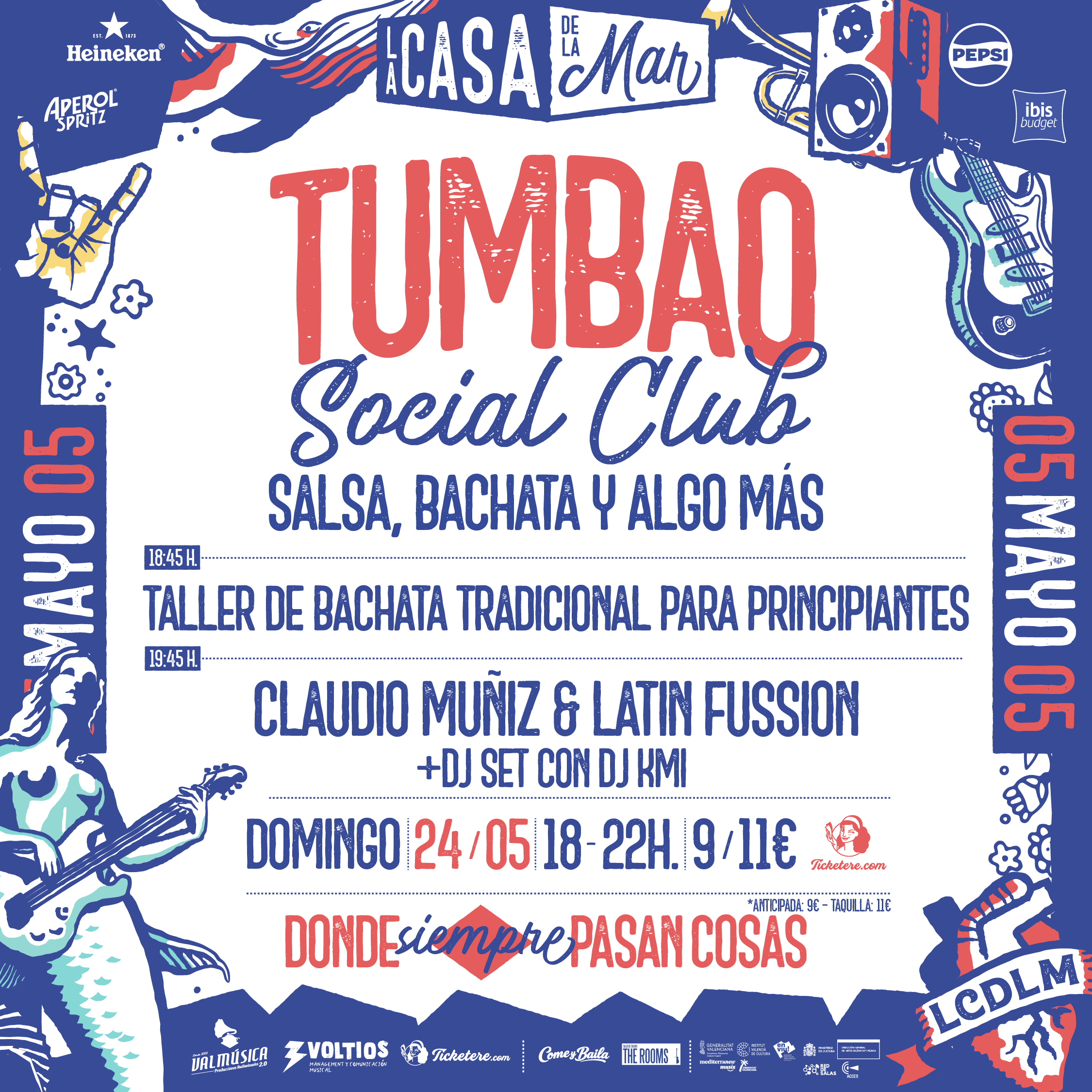Cartel de EL TUMBAO SOCIAL CLUB: SALSA, BACHATA Y ALGO MÁS...