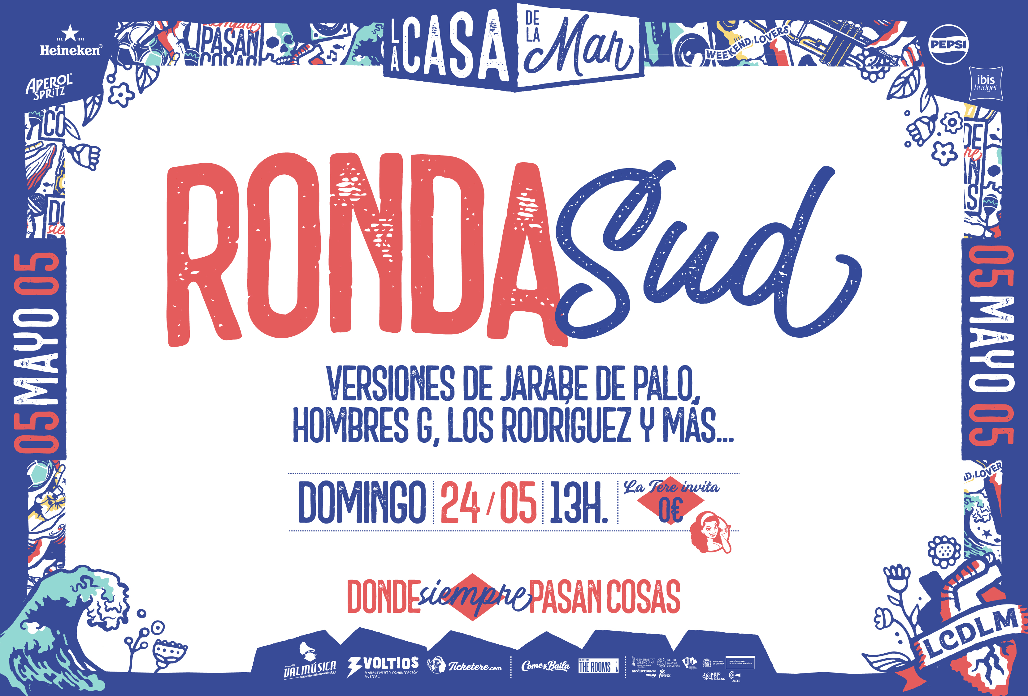 Cartel de RONDA SUD