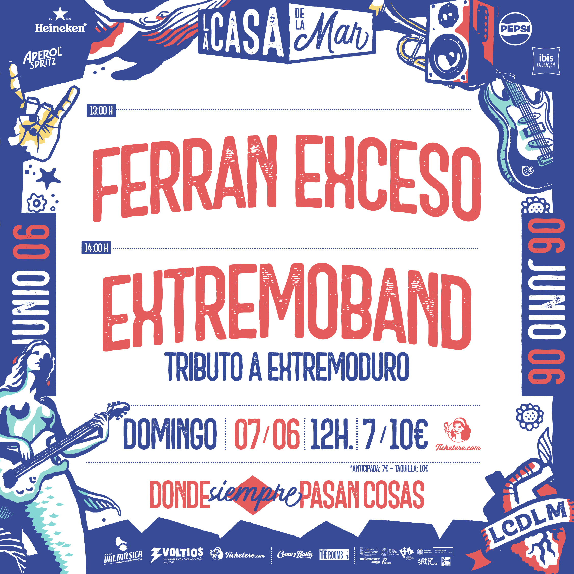 Poster for FERRAN EXCESO + EXTREMOBAND