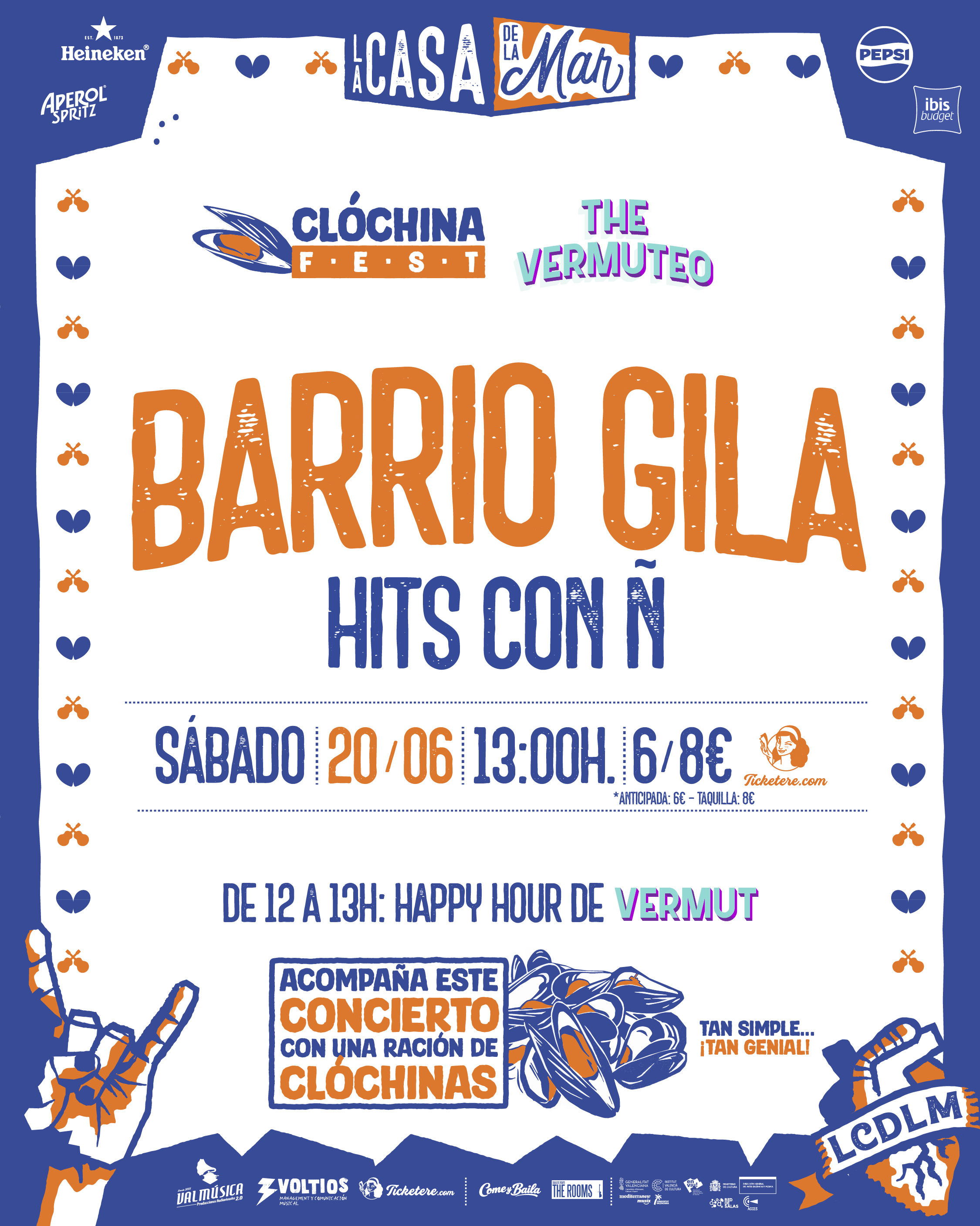 Cartell de BARRIO GILA: HITS CON Ñ