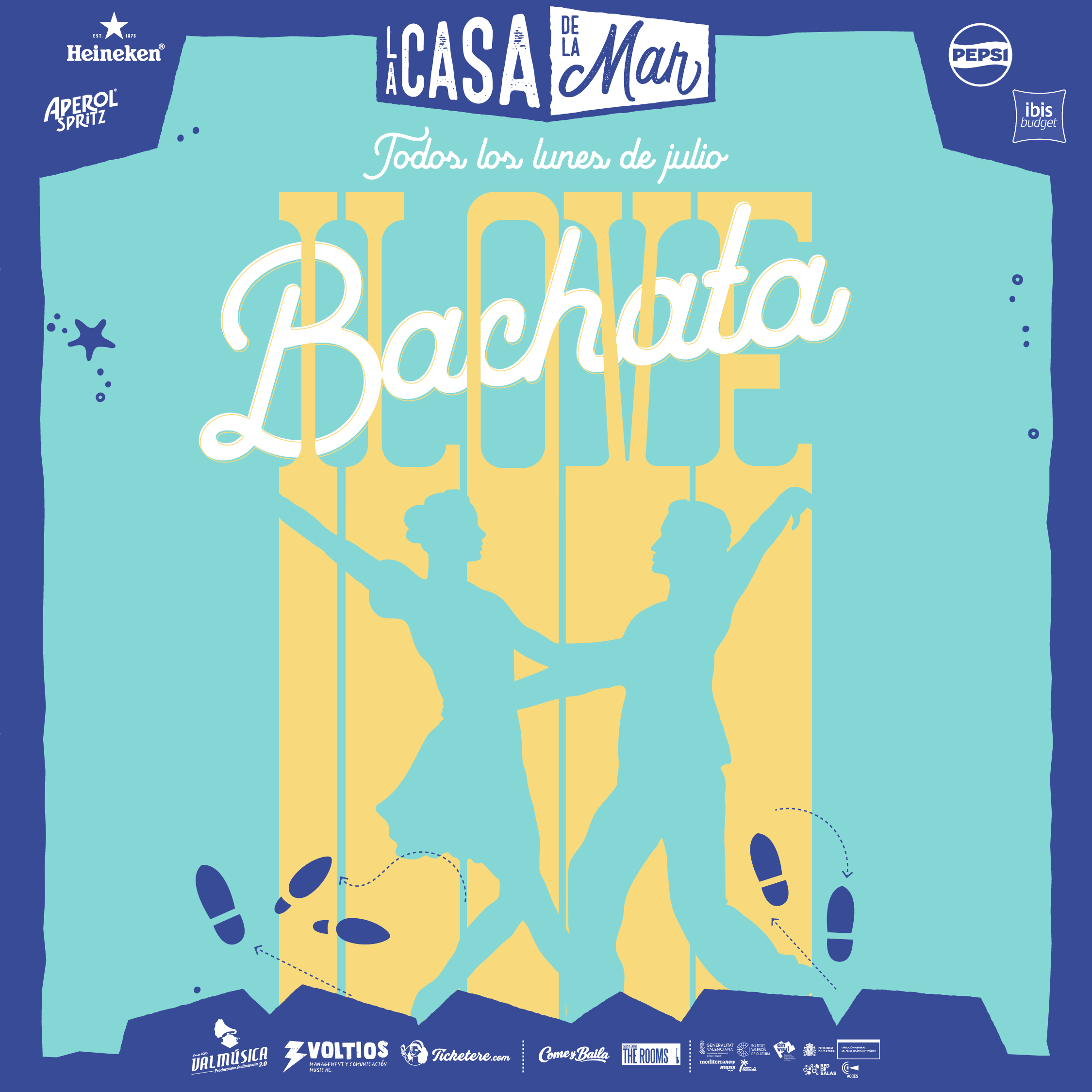 Cartel de I LOVE BACHATA