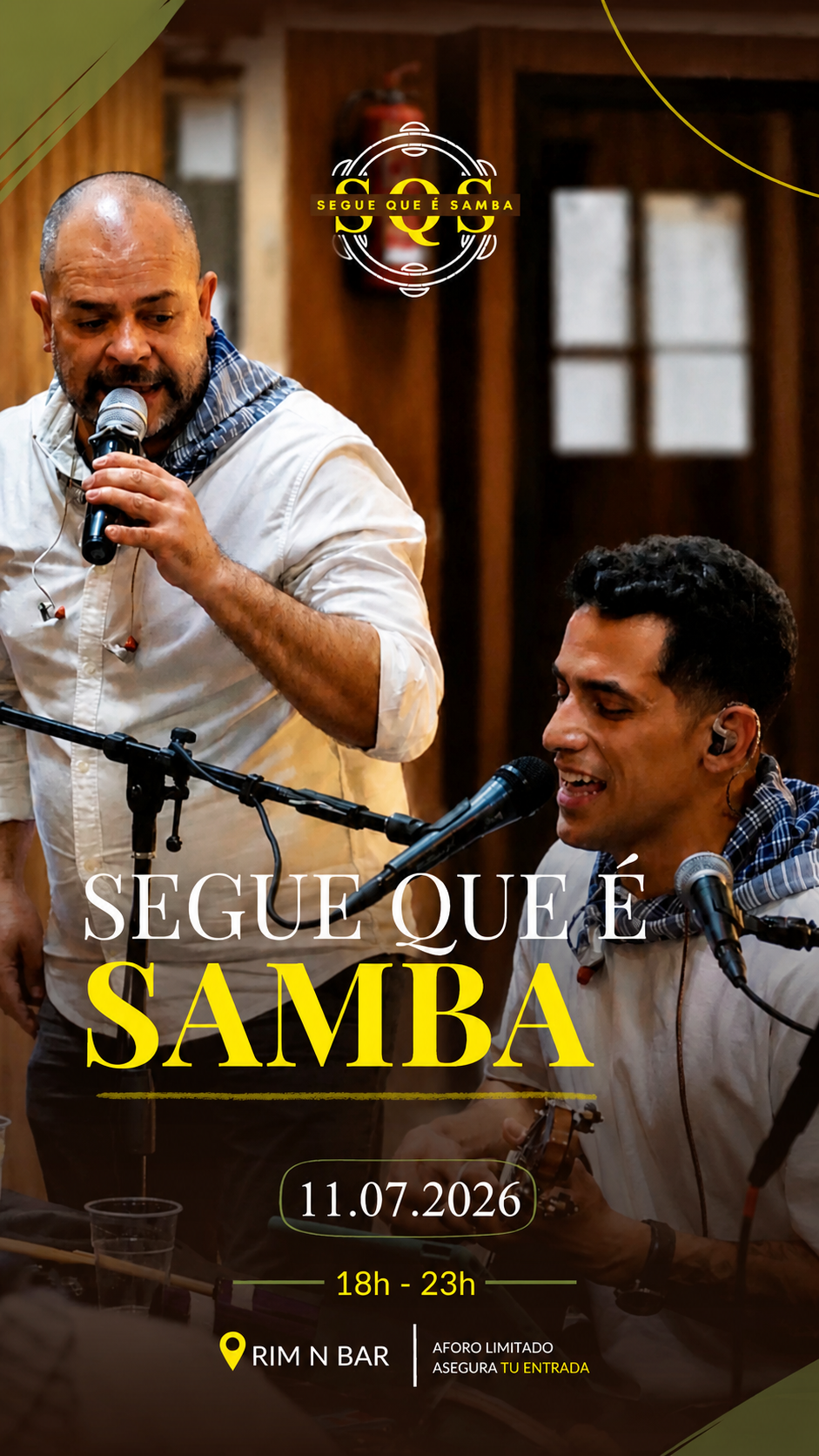 Cartel de  SEGUE QUE É SAMBA